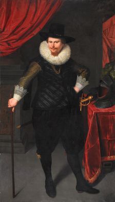 Portrait of Laurens Reael, c.1620. Creator: Cornelis Pietersz. van der Voort