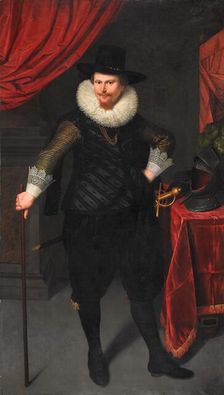 Portrait of Laurens Reael, c.1620. Creator: Cornelis Pietersz. van der Voort