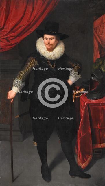 Portrait of Laurens Reael, c.1620. Creator: Cornelis Pietersz. van der Voort.