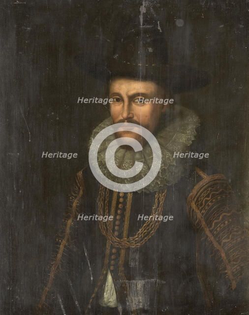 Portrait of Laurens Reael, Governor-General of the Dutch East Indies, 1616-1675. Creator: Anon.