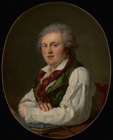 Portrait of Laurent-Nicolas de Joubert, 1787. Creator: Francois-Xavier Fabre