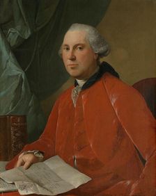 Portrait of Lauritz Christian Steen, 1766. Creator: Jens Juel