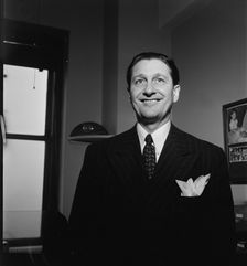 Portrait of Lawrence Welk, Down Beat office, New York, N.Y., 1946. Creator: William Paul Gottlieb