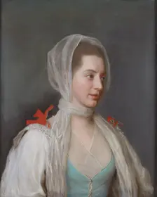 Portrait of Lady Charles Spencer, 1754. Artist: Jean-Etienne Liotard