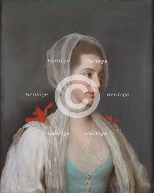 Portrait of Lady Charles Spencer, 1754. Artist: Jean-Etienne Liotard.