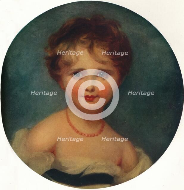 Portrait of Lady Emily Cowper, c1815, (1913). Artist: Thomas Lawrence