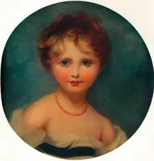 Portrait of Lady Emily Cowper, c1815, (1913). Artist: Thomas Lawrence