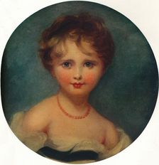 Portrait of Lady Emily Cowper, c1815, (1913). Artist: Thomas Lawrence
