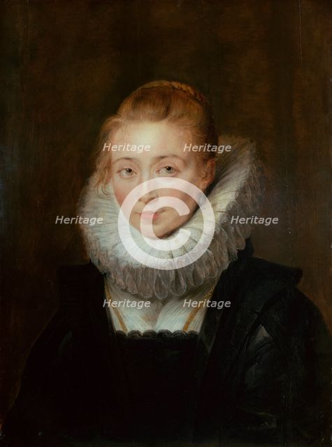 'Portrait of Lady-in-Waiting to the Infanta Isabella', 1620s.  Artist: Peter Paul Rubens