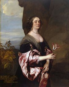Portrait of Lady Jane Goodwin, 1639. Creator: Anthony van Dyck
