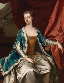 Portrait of Lady Mary Wortley Montagu (1689-1762). Creator: Kneller, Sir Gotfrey (1646-1723)