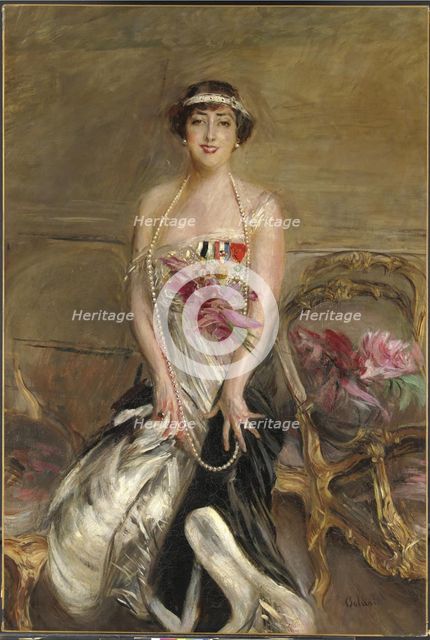 Portrait of Lady Michelham, c. 1917.