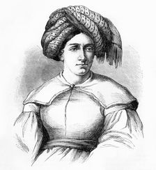 Portrait of Lady Sale c1891. Creator: James Grant