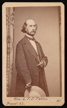 Portrait of LaFayette Sabine Foster (1806-1880), Between 1871 and 1880. Creator: William H Jennings
