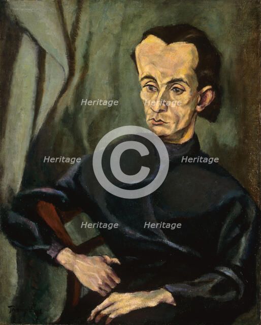 Portrait of Lajos Kassák (1887-1867), 1918.