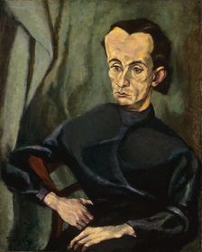 Portrait of Lajos Kassák (1887-1867), 1918