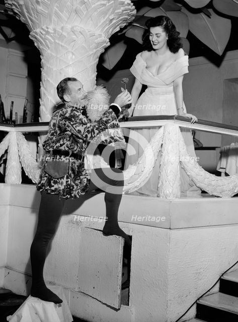 Portrait of Larry Clinton and Betty George, Copacabana(?), New York, N.Y., ca. Sept. 1947. Creator: William Paul Gottlieb.