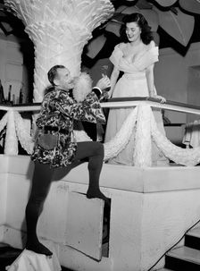 Portrait of Larry Clinton and Betty George, Copacabana(?), New York, N.Y., ca. Sept. 1947. Creator: William Paul Gottlieb