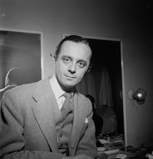 Portrait of Larry Adler, City Center, New York, N.Y., ca. Jan. 1947. Creator: William Paul Gottlieb