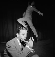 Portrait of Larry Adler and Paul Draper, City Center, New York, N.Y., ca. Jan. 1947. Creator: William Paul Gottlieb