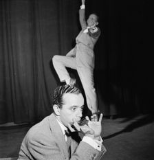 Portrait of Larry Adler and Paul Draper, City Center, New York, N.Y., ca. Jan. 1947. Creator: William Paul Gottlieb