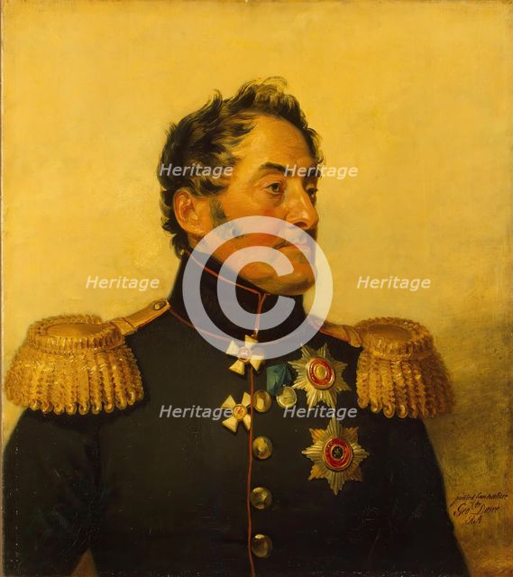 Portrait of Lev M. Yashvil (1768-1836), 1822. Creator: George Dawe.