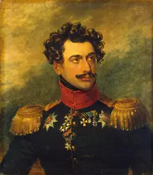 Portrait of Lev A. Naryshkin (1785-1846), 1822. Creator: George Dawe