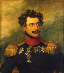 Portrait of Lev A. Naryshkin (1785-1846), 1822. Creator: George Dawe
