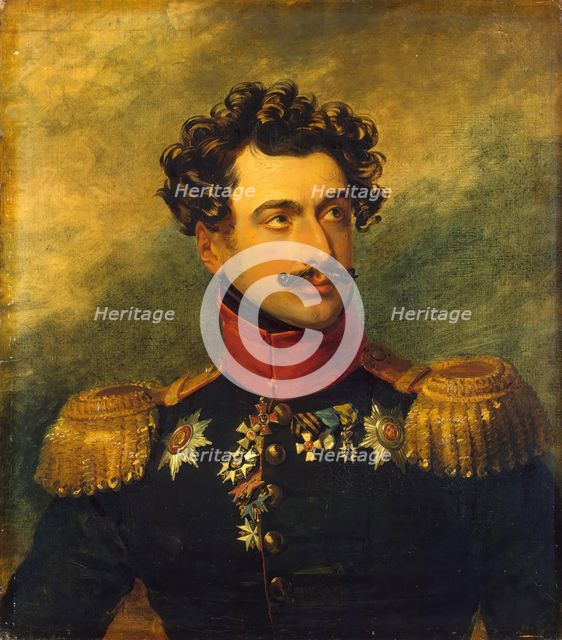 Portrait of Lev A. Naryshkin (1785-1846), 1822. Creator: George Dawe.