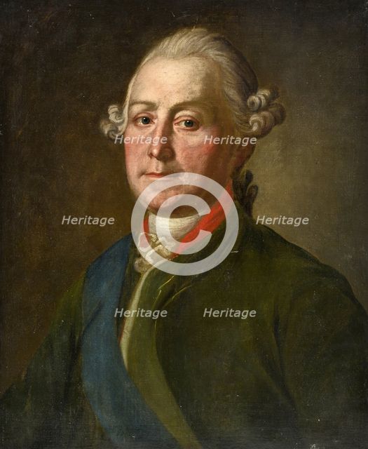 Portrait of Lev Alexandrovich Naryshkin (1733-1799), Second Half of the 18th century. Artist: Anonymous  