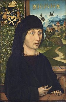 Portrait of Levinus Memminger, 1485. Creator: Michael Wolgemut