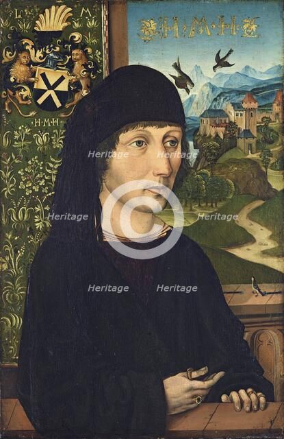 Portrait of Levinus Memminger, 1485. Creator: Michael Wolgemut.