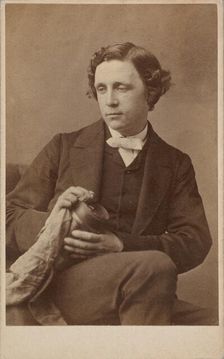 Portrait of Lewis Carroll (1832-1898), 1863. Creator: Rejlander, Oscar Gustav (1813-1875)