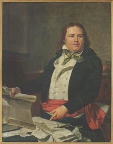 Portrait of Léger-Félicité Sonthonax (1763-1813), 1790s. Creator: Anonymous