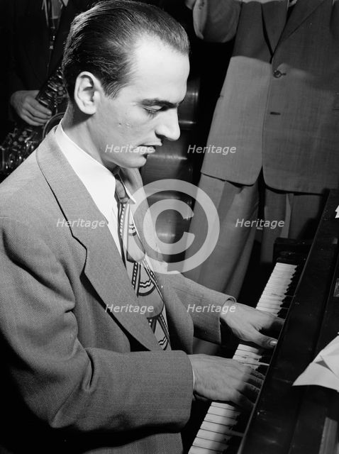 Portrait of Lennie Tristano, New York, N.Y., ca. Aug. 1947. Creator: William Paul Gottlieb.