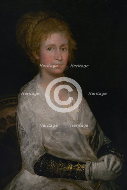Portrait of Leocadia Zorrilla, c1814-1816. Creator: Francisco Goya.