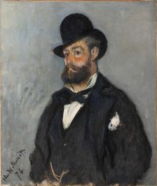 Portrait of Léon Monet, 1874. Creator: Monet, Claude (1840-1926)