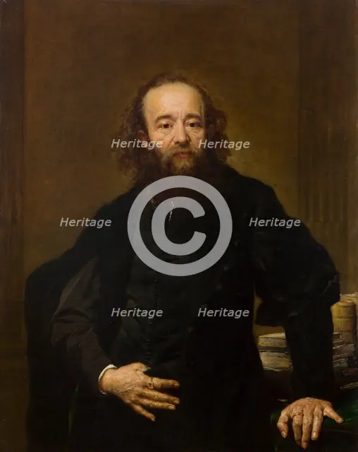 Portrait of Leonard Serafinski, 1870. Creator: Jan Matejko.
