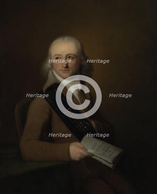 Portrait of Leonardus van der Voort, 1799. Creator: Johann Bernhard Scheffer.