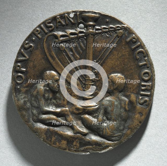 Portrait of Leonello DEste, Marquess of Ferrara (reverse), c. 1440-1444. Creator: Pisanello (Italian, Ferrara, c. 1395-1455).