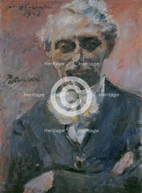 Portrait of Leonid Pasternak (1862-1945), 1923. Artist: Corinth, Lovis (1858-1925)