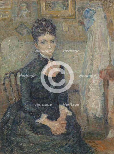 Portrait of Léonie Rose Charbuy-Davy, 1887. Creator: Gogh, Vincent, van (1853-1890).