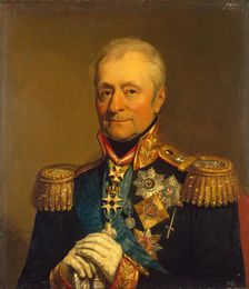 Portrait of Leonty L. Bennigsen (Levin) (1745-1826), 1822. Creator: George Dawe