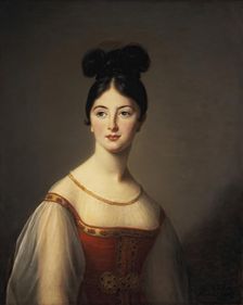 Portrait of Léontine de Rivière, 1831. Creator: Elisabeth Louise Vigee-LeBrun