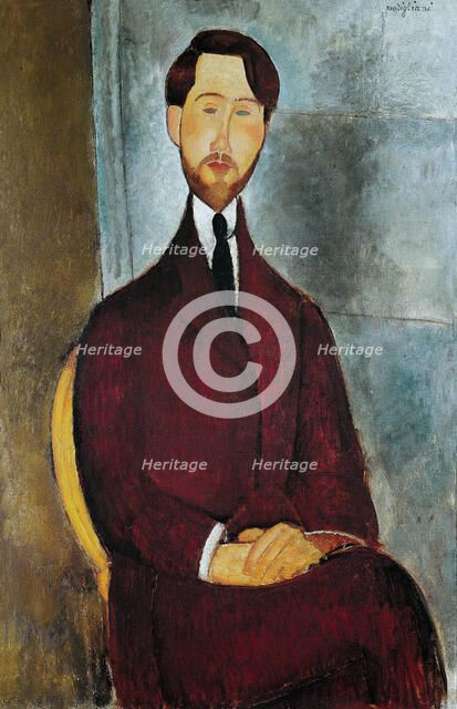 Portrait of Léopold Zborowski (1889-1932), 1919.