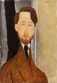 Portrait of Léopold Zborowski, 1919. Creator: Modigliani, Amedeo (1884-1920)