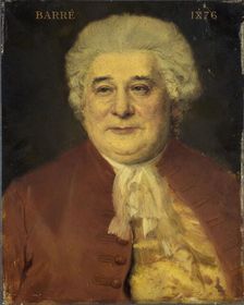 Portrait of Leopold Barré (1819-1899), member of the Comédie-Française in stage costume, 1884. Creator: Daniel Berard