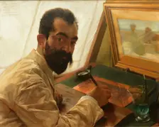 Portrait of Leopold Löwenstam, 1883