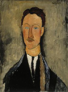 Portrait of Léopold Survage (1879-1968). Artist: Modigliani, Amedeo (1884-1920)