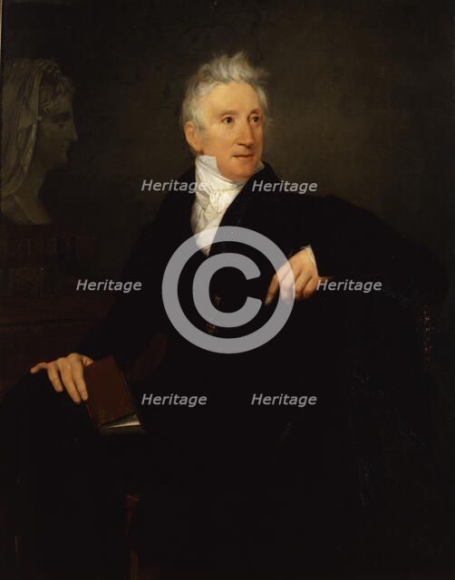 Portrait of Leopoldo Cicognara (1767-1834), 1825.